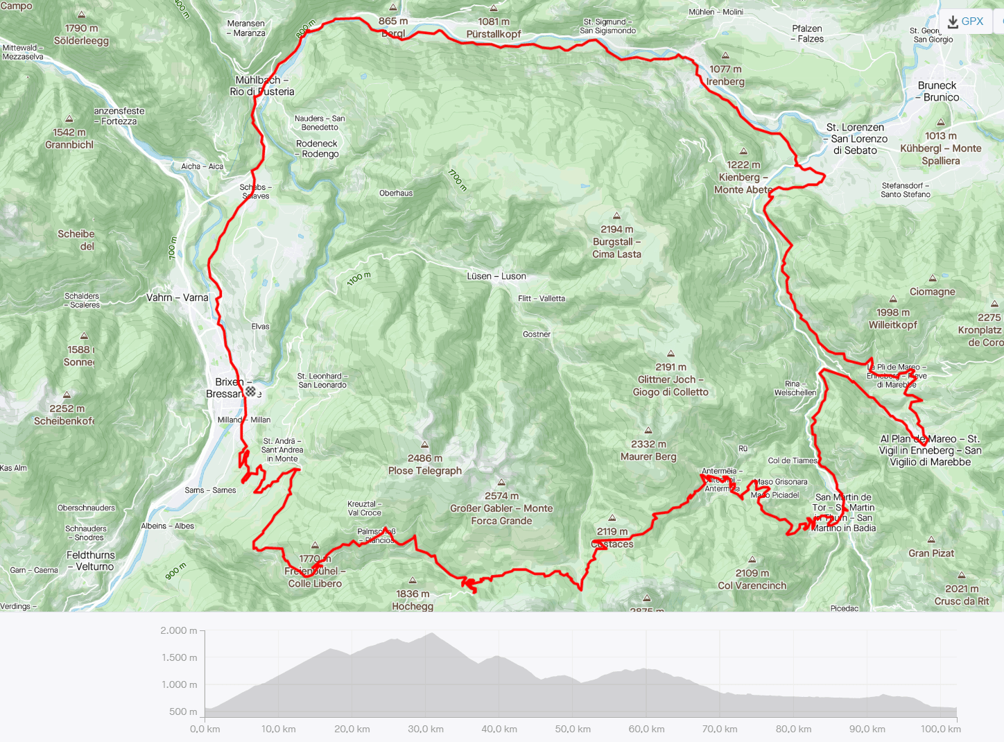 Würzjoch-St.Martin-St.Vigil-Enneberg-Maria Saalen - lumacagabi